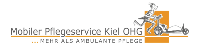 Logo vom Mobilen Pflegeservice Kiel OHG